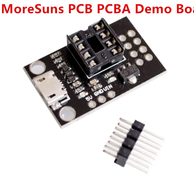 Бесплатная доставка 10 шт. Подключаемая макетная плата для ATtiny13A/ATtiny25/ATtiny45/ATtiny85