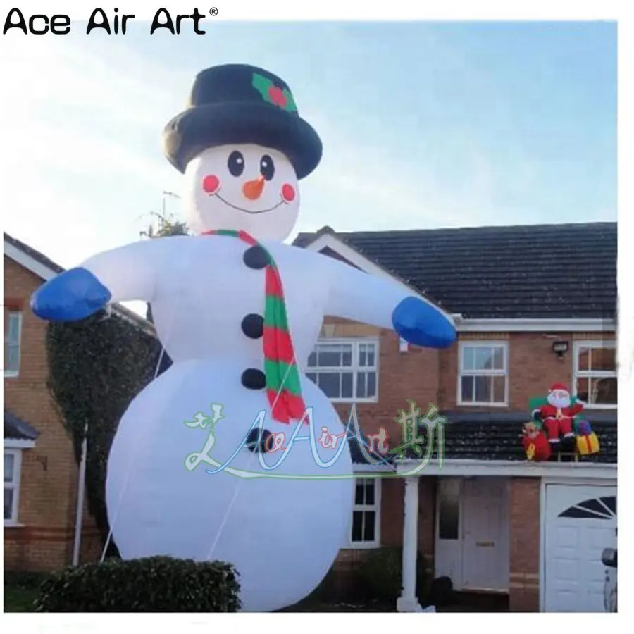 

Festival inflatable outdoor snowman, display inflatable snowman Christmas inflatable models for promotion