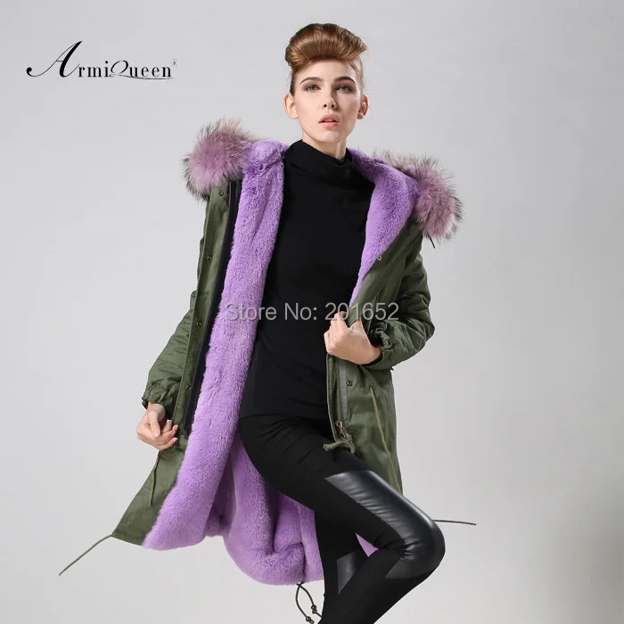 Женское зимнее длинное пальто с капюшоном mrs толстой подкладкой и меховым