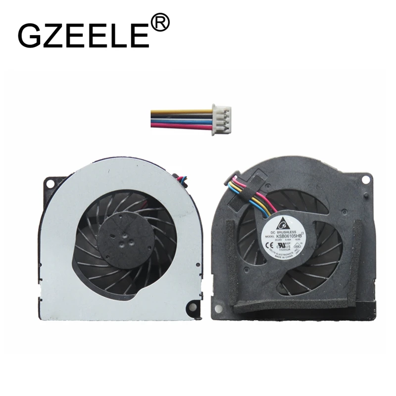 Кулер для ноутбука GZEELE запасные вентиляторы охлаждения Новый CPU охлаждающий