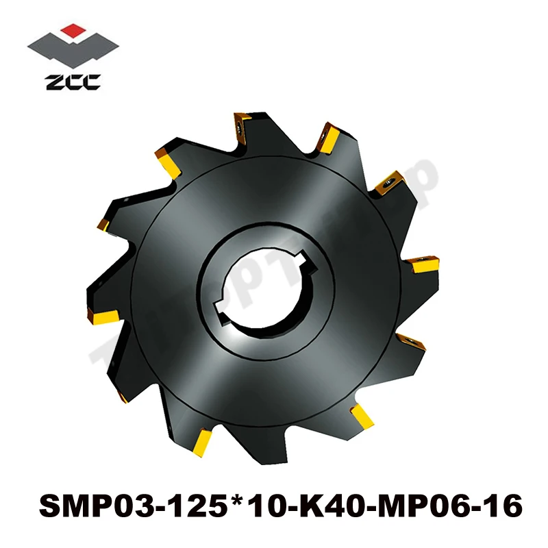 

CNC Milling tool SMP03-125*10-K40-MP06-16 for carbide milling insert MPHT MPHT060304-DM indexable milling head face and side