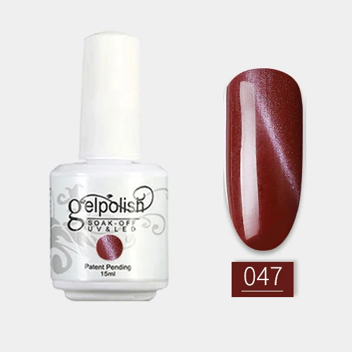 047 Meiksay 15 мл очки в стиле «кошачий глаз УФ гель лак для ногтей Гель-лак для ногтей Лаки Гибридный Lucky лак для ногтей, полустойкое к Гель-лак для ногтей, полу несмывающиеся чернила - Цвет: 047