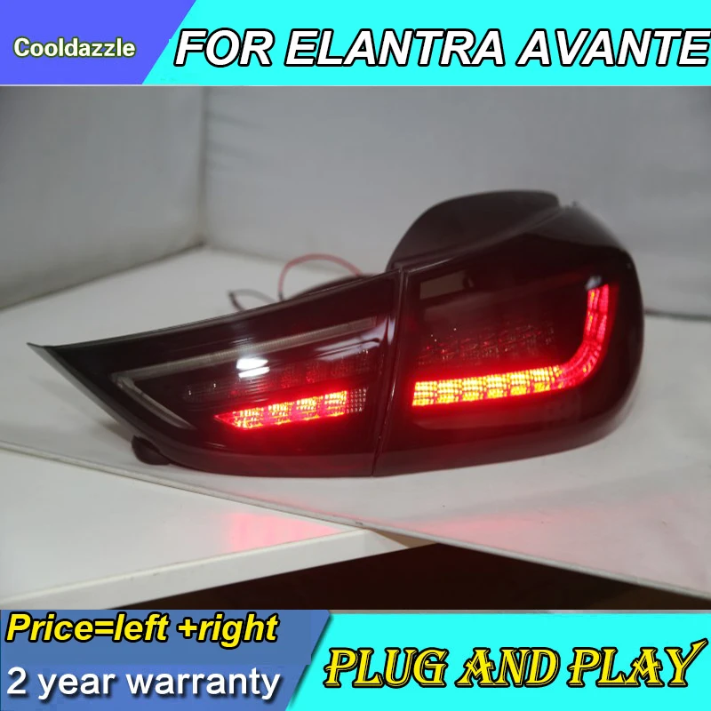 Светодиодный задний фонарь в сборе для Hyundai Avante i35 Elantra 2011 2012 2013 2014 2015|Фара авто сборе| |