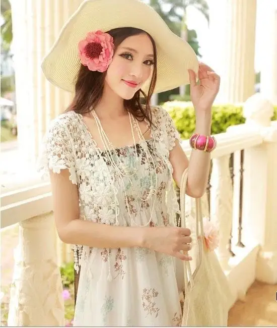 Summer New Bohemian Women Chiffon Floral Dress Off The Shoulder Long Beach AMY | Женская одежда