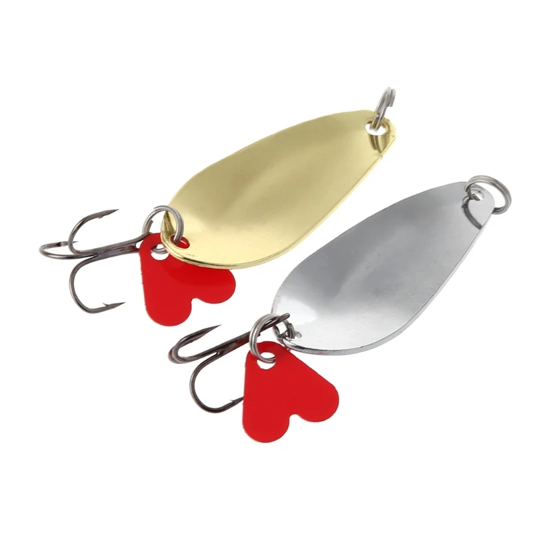 8 г рыболовная приманка с блестками золотой серебряный крючок металлическая в