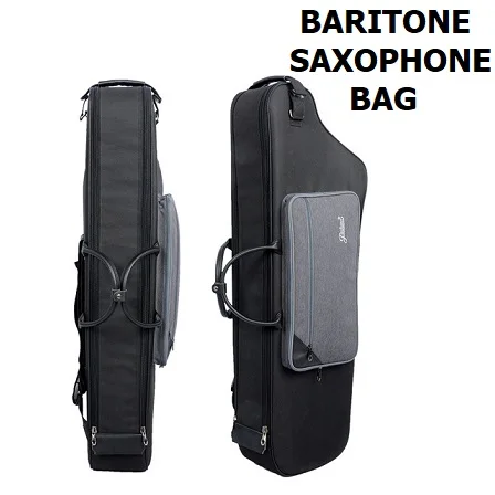 Baritone Sax Case Водонепроницаемый Оксфорд Баритон саксофон сумка портативный плечевой ремень Капля E Баритон саксофон чехол рюкзак баритон sax чехол - Цвет: Baritone Sax Case