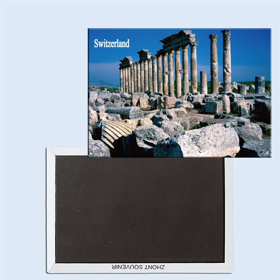 

Cardo Maximus, Apamea, Syria, Refrigerator magnet, Tourist souvenirs, Home creative ornaments 24712