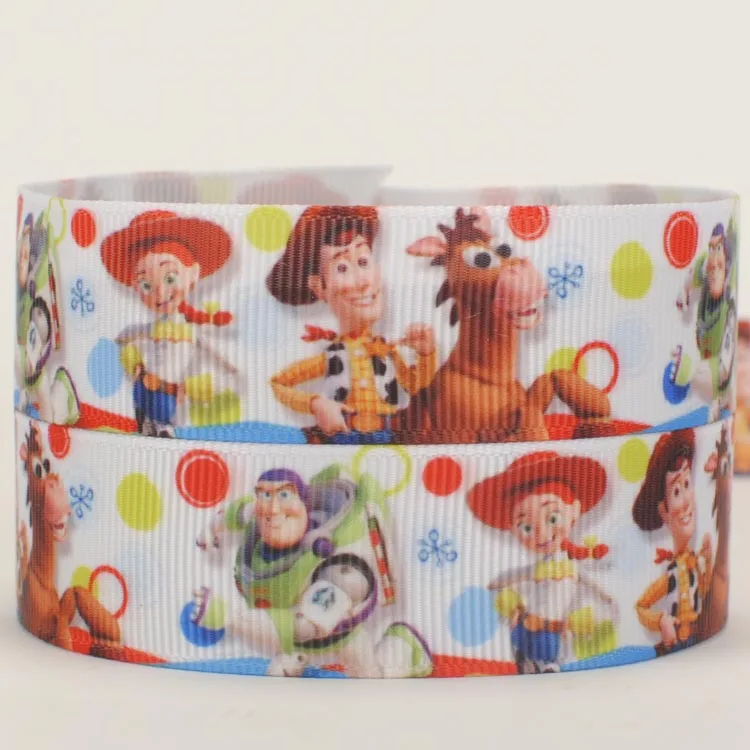 Новые продажи 50 ярдов История игрушек Мультфильм ленты напечатаны grosgrain