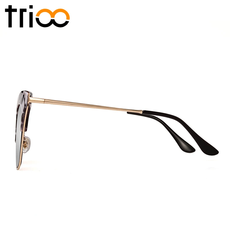 

TRIOO Speical Chic Design Womens Sunglasses Fashion Butterfly Sun Glasses For Women Summer Vacation UV400 Protection Shades