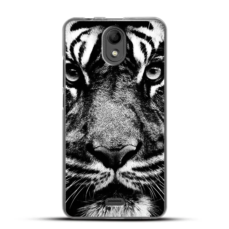 Чехол для Wiko Kenny силиконовый мягкий ТПУ чехол модный дизайн художественный