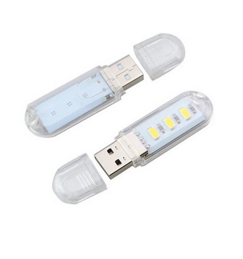 ULIFART портативный мини белый USB светодиодный ночник для ПК компьютера ноутбука |