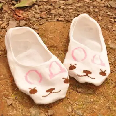 

Warm comfortable cotton bamboo fiber girl women's socks ankle low female invisible color girl boy hosier 3pair=6pcs WS71