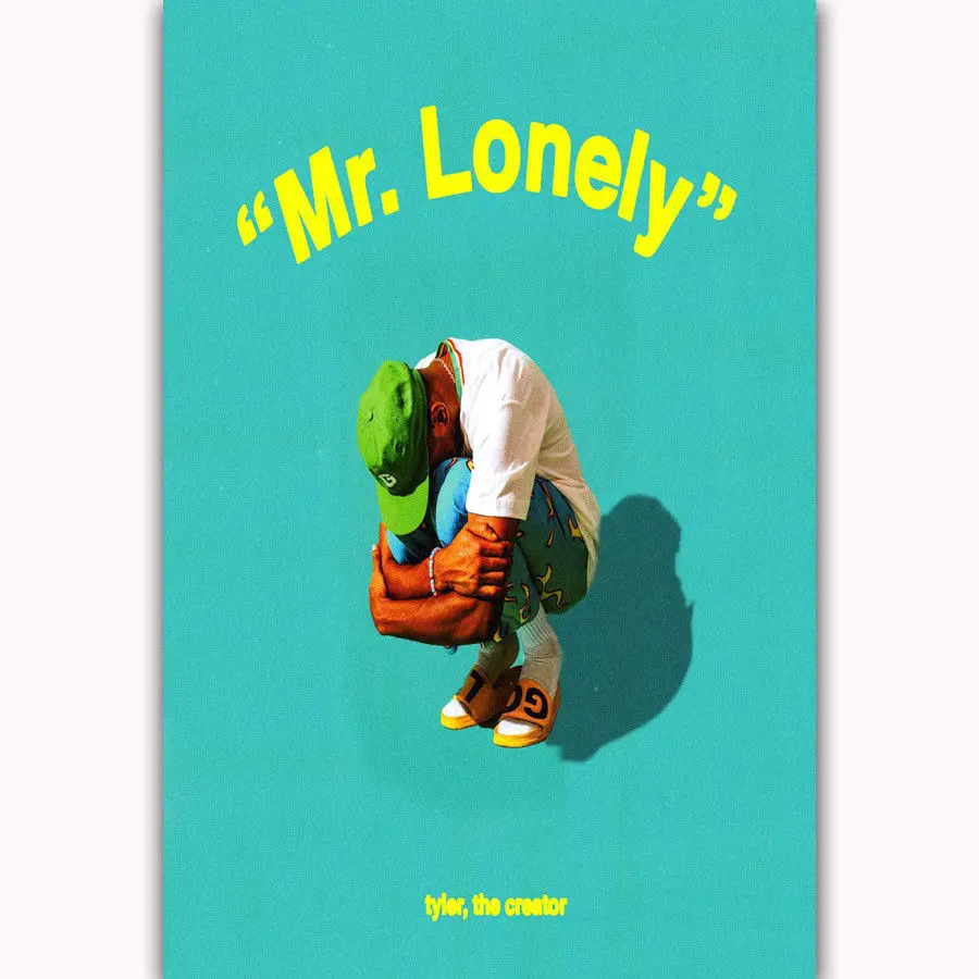 Художественная печать новый Тайлер Творец странное будущее Mr.Lonely 14x21 24x36 27x40