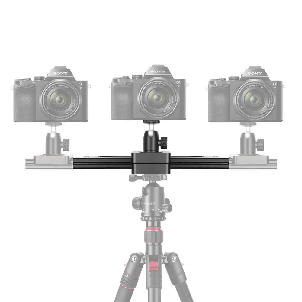 Neewer Портативный мини Камера видео Slider Rail 9 дюймовый расширяемая до 15 дюймов 2