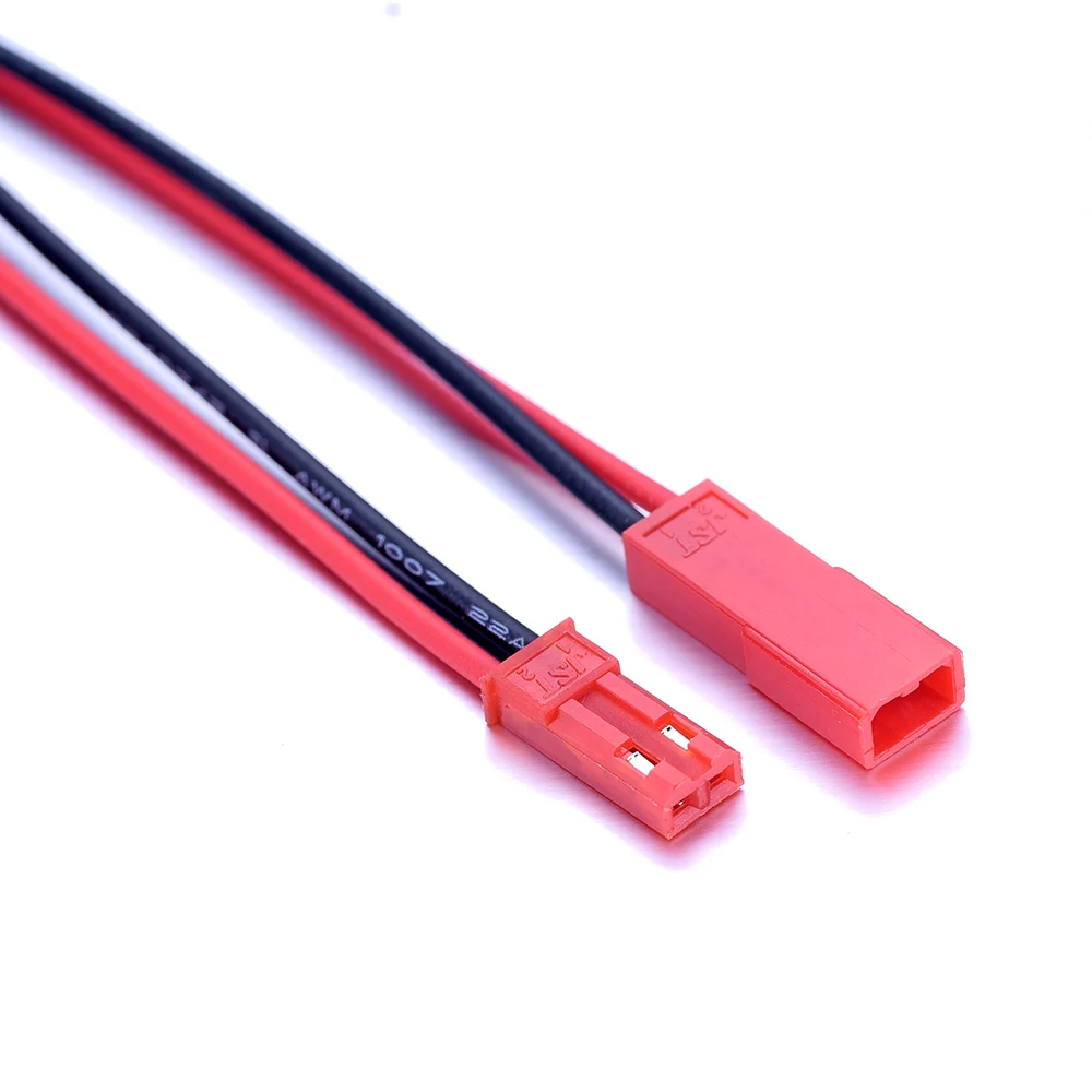 20 шт. мужской и женский 100 мм провод JST SM 2P соединительный кабель 22AWG термостойкие