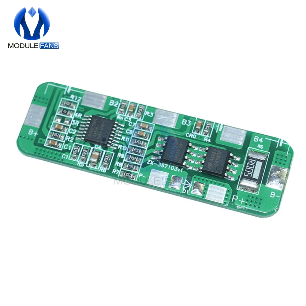 Защитная плата 3A 5A для литий ионной литиевой батареи 4 упаковки|protection board|bms