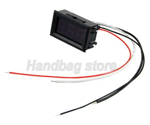 2014 новинка красный из светодиодов панели метр мини цифровой амперметр AMP