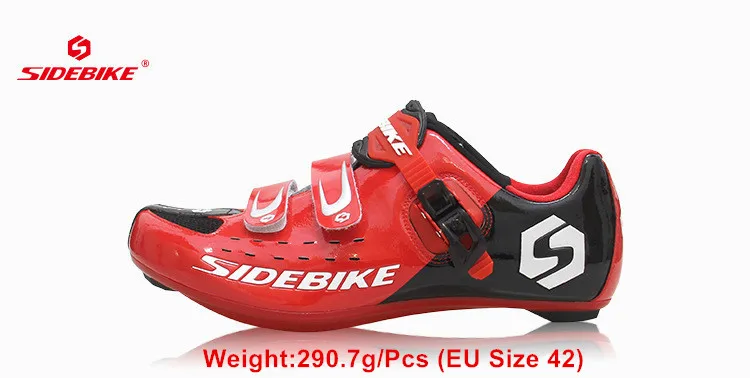 SIDEBIKE/Мужская обувь для дорожного горного велосипеда; Нескользящая дышащая обувь для велоспорта; обувь для триатлона MTB; спортивная обувь с липучкой