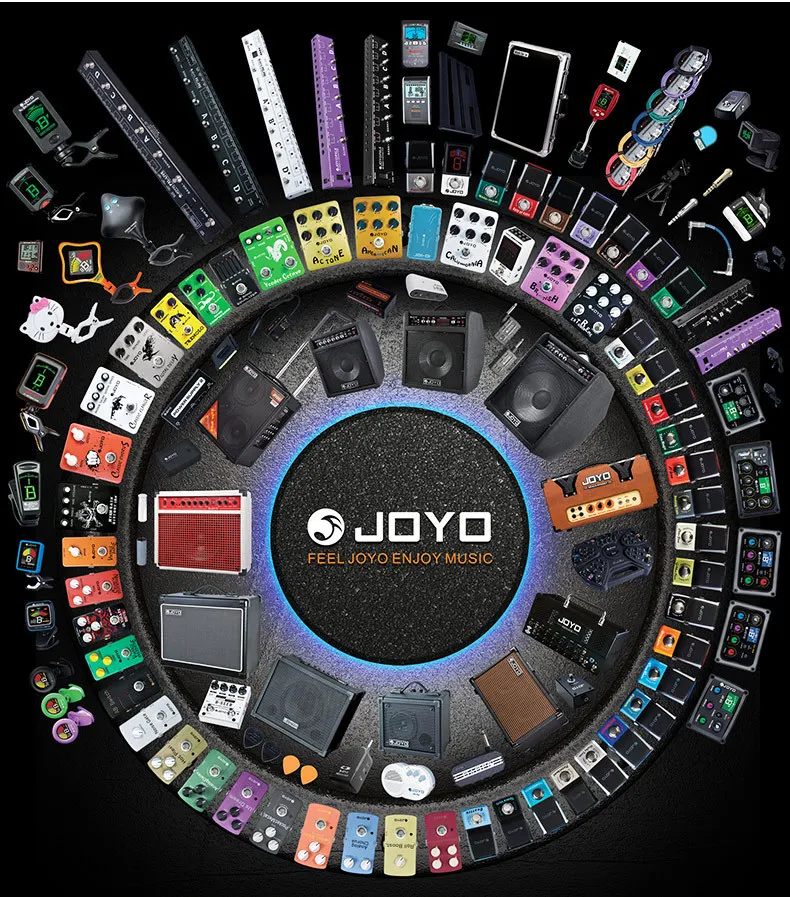 JOYO электрогитары педаль эффектов True Bypass Дизайн Винтаж овердрайв для гитары с