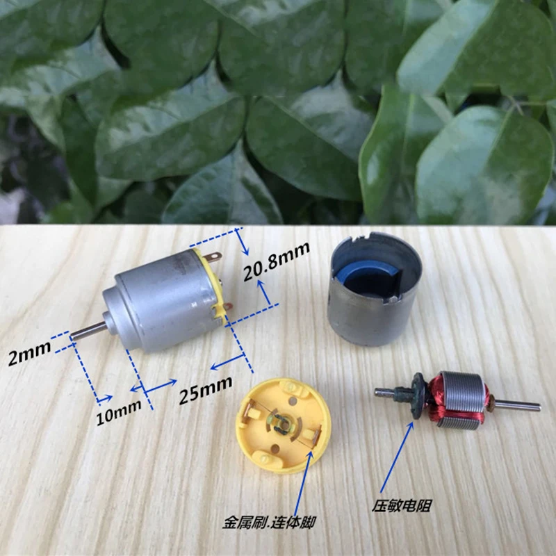 2 шт. GEE R140 мини бесшумный двигатель постоянного тока 3 в 7 В 5 6 4800 об/мин микро