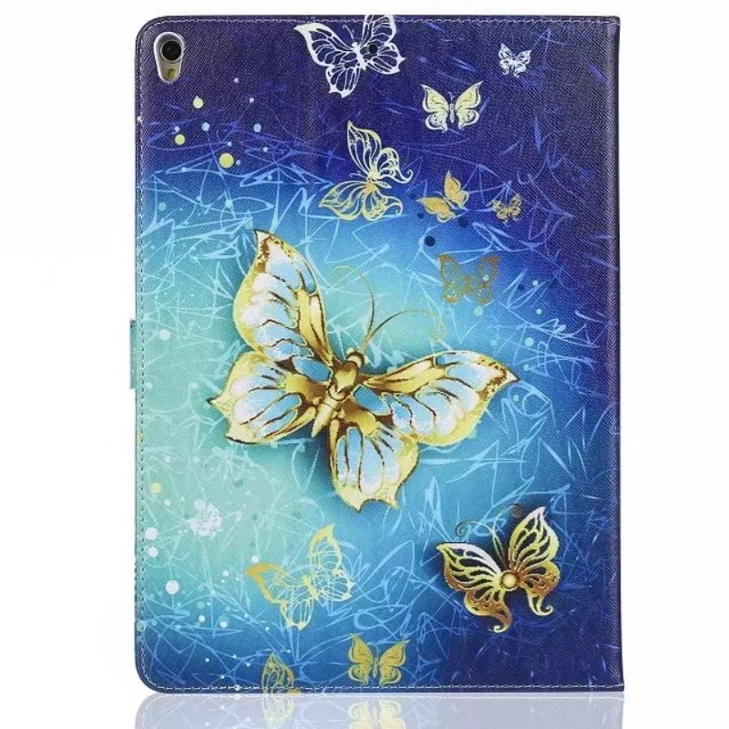 Модный умный чехол из окрашенной кожи, мягкий силиконовый чехол для Apple iPad Air 10,5 iPad Pro 10,5 A1701 A1709, чехол
