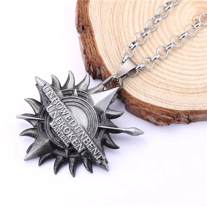 Цепочка с подвеской лед и огонь|song ice fire game|necklace collarcollar necklace |