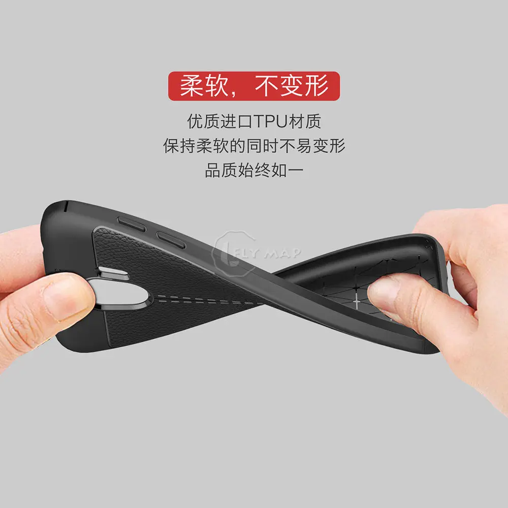 Soft Cover for Samsung Galaxy J2 Pro 2018 J250 J250F/DS Litchi Leather Grained Silicon Phone Case SM-J250 SM-J250F/DS TPU |