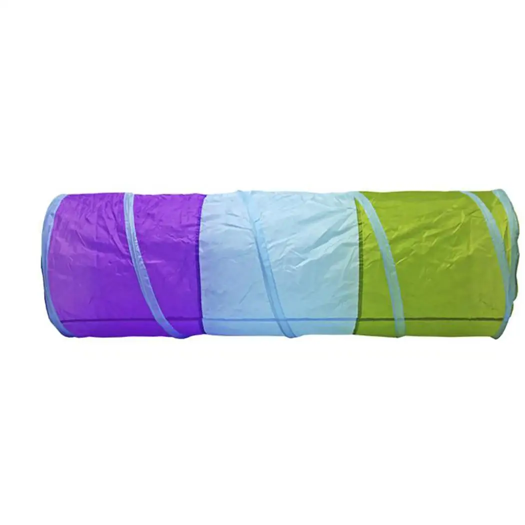 multicolor1 Портативный детский игровой складной туннель игрушка палатка детская повседневная игрушка для игры дома и на улице подарки легкие, съемные - Цвет: multicolor1