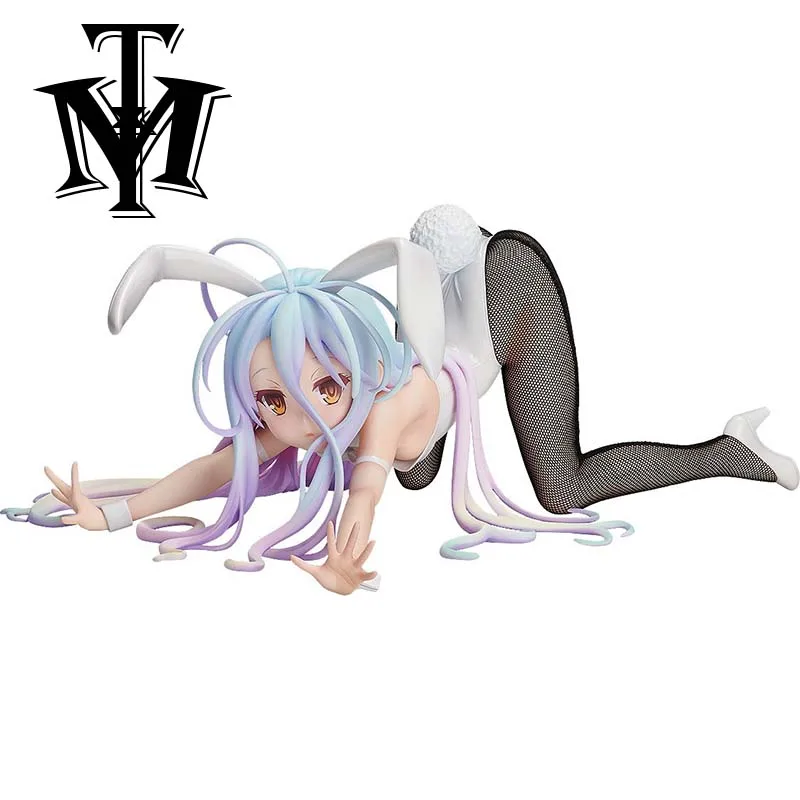 Аниме игры прекрасная мультяшная экшн фигурка модель No Game Life Shiro Cat версия 12 см пвх