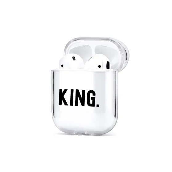 52 Bluetooth беспроводной чехол для наушников для Apple iPhone зарядная коробка для AirPods Pro Жесткий прозрачный защитный чехол Аксессуары - Цвет: 52