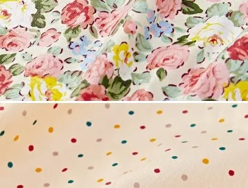 Цветные цветы розы ZY DIY Pretty 40x50 см 100% хлопок саржевая ткань|cotton fabric bundles|fabric bundlecotton |