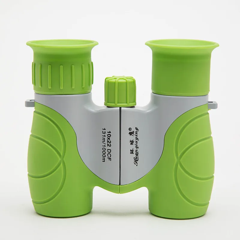 Дети binoculars10X22 ударопрочный с острым фокусом объектив покрытием FMC подарки на день