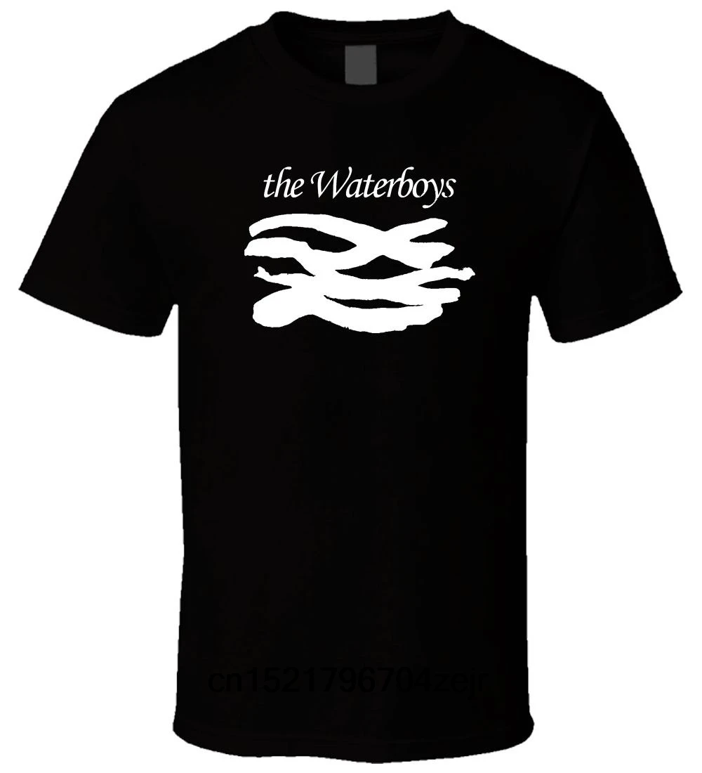 Men T shirt Fashion Trends the Waterboys Black Shirt Sizes-3xl funny t-shirt novelty tshirt women | Мужская одежда