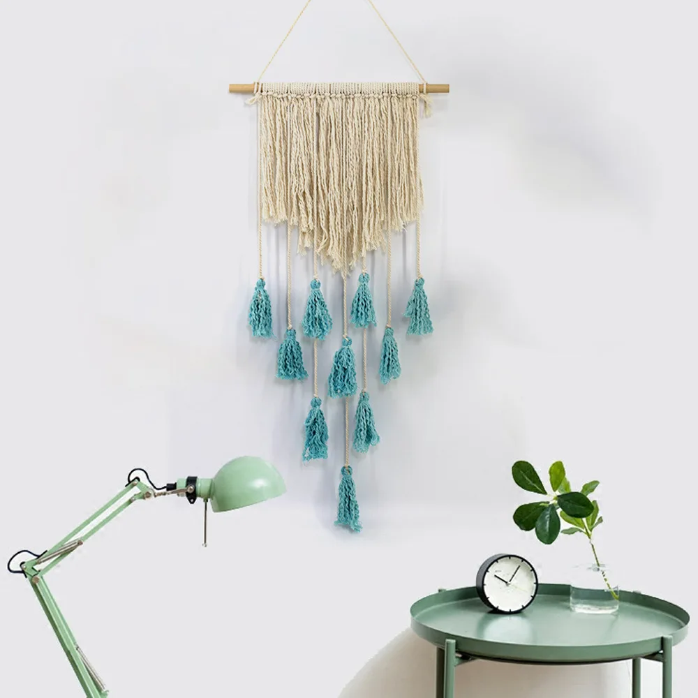 WLG decoracion habitacion ручной работы подвесные украшения кисточка ткачество домашний