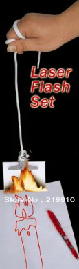 Free shipping Laser Flash Set Magic Tricks | Игрушки и хобби