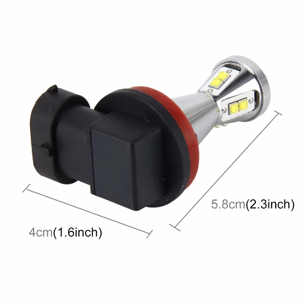 LM 2 шт. H7 H4 H8 HB4 9006 9005 HB3 H15 H11 светодиодный CREE XBD чипы 50W Противотуманные фары белый 5000 K, 12 В/24 V светодиодные противотуманные фары