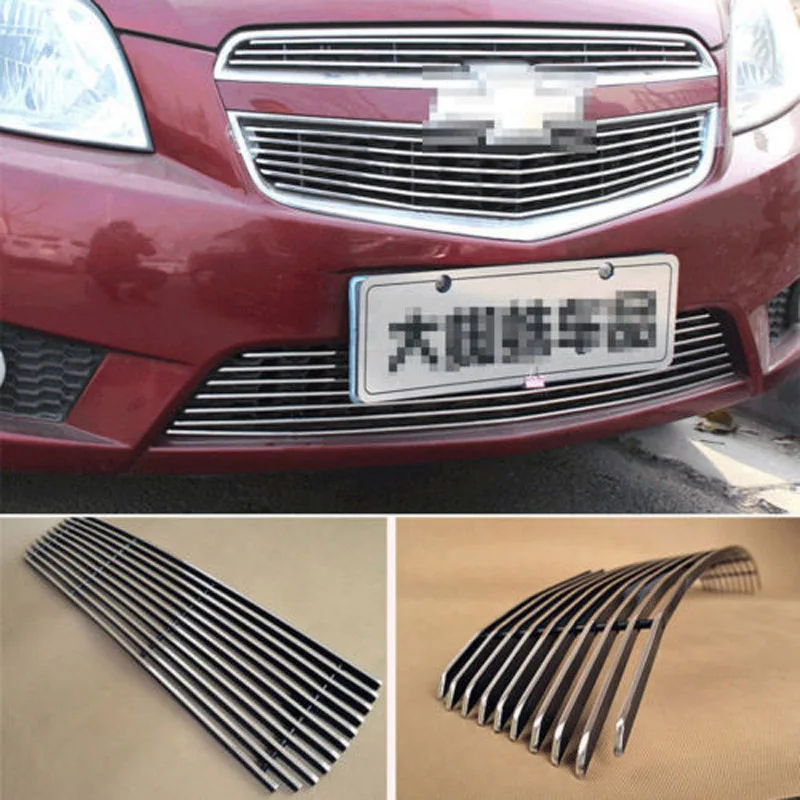 Решетки для бампера из сплава и алюминия Chevrolet Lova 2009-2010 | Автомобили мотоциклы