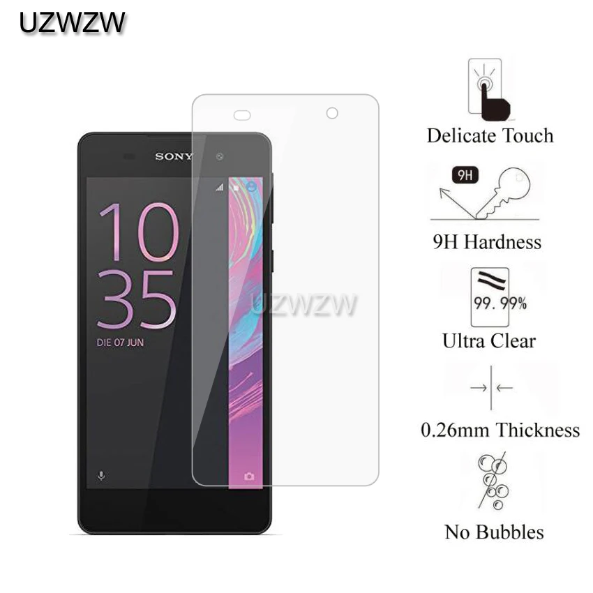 2 шт Премиум Закаленное стекло для sony Xperia E5 Защитная пленка для экрана стекло для sony E5 защитное закаленное стекло