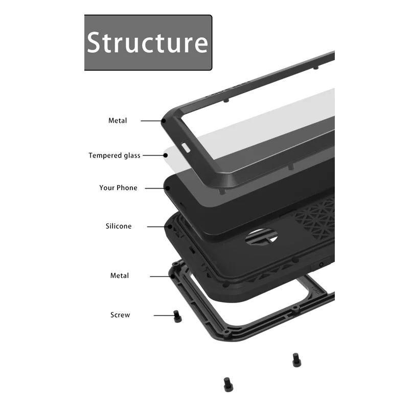 Оригинальный мощный чехол LOVE MEI 6 4 дюйма для Samsung Galaxy A8s сверхпрочный ударопрочный