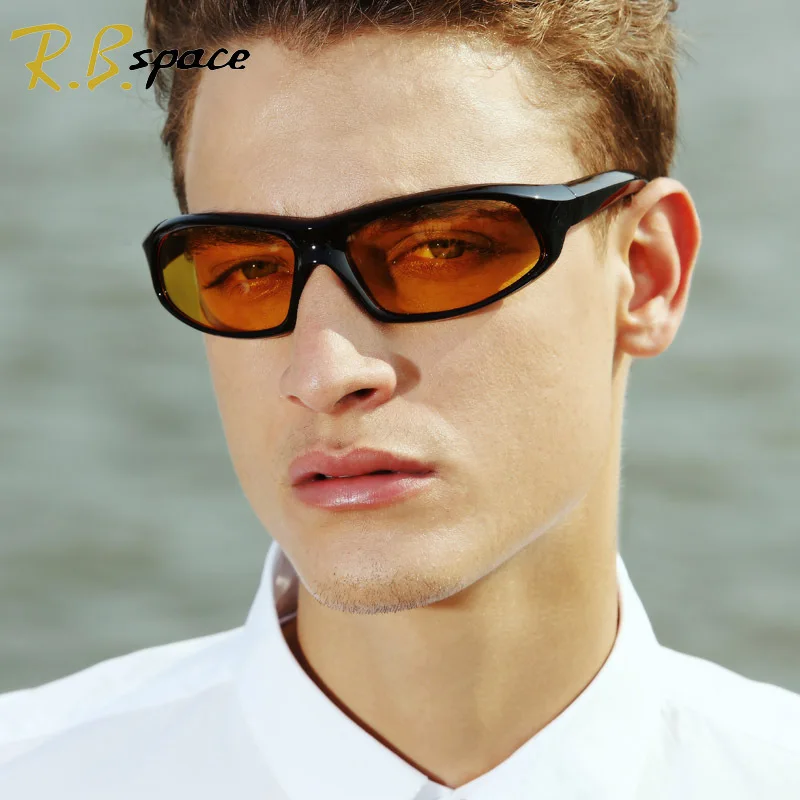 Горячая Распродажа 2017 солнцезащитные очки мужские ночные вождения ультрафиолет