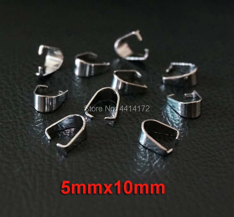 

Крест-накрест на зубах из нержавеющей стали 5x10 мм, подвеска на шею, зажимные застежки, крючки, аксессуары для мужчин и женщин, 300 шт.