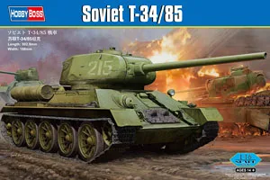 HOBBY BOSS 1/16 масштабные модели танков 82602 советская T-34/85 среднего размера Танк колесницы