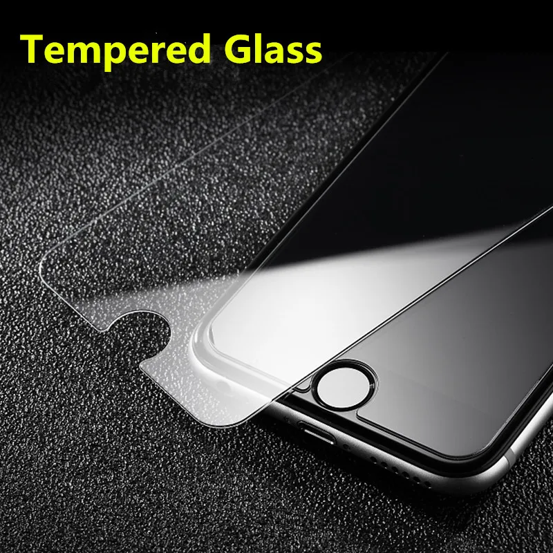 LOLEDE 2.5D 9H Tempered Glass For iPhone X 8 7 6S 6 Plus 5 5S 4S SE 10 Screen Protector Toughened Phone Cover Film | Мобильные
