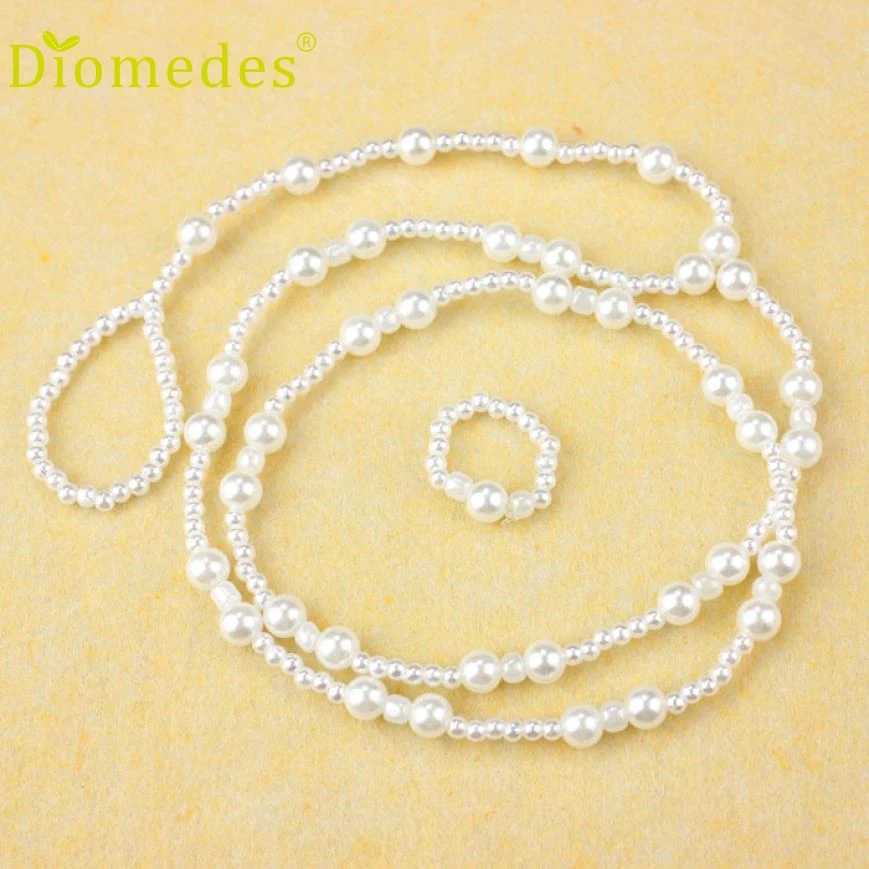 1 PC Anklets Gussy Life Womens Beach Imitation Pearl Barefoot Sandal Foot Jewelry Anklet Chain Jan10 | Украшения и аксессуары