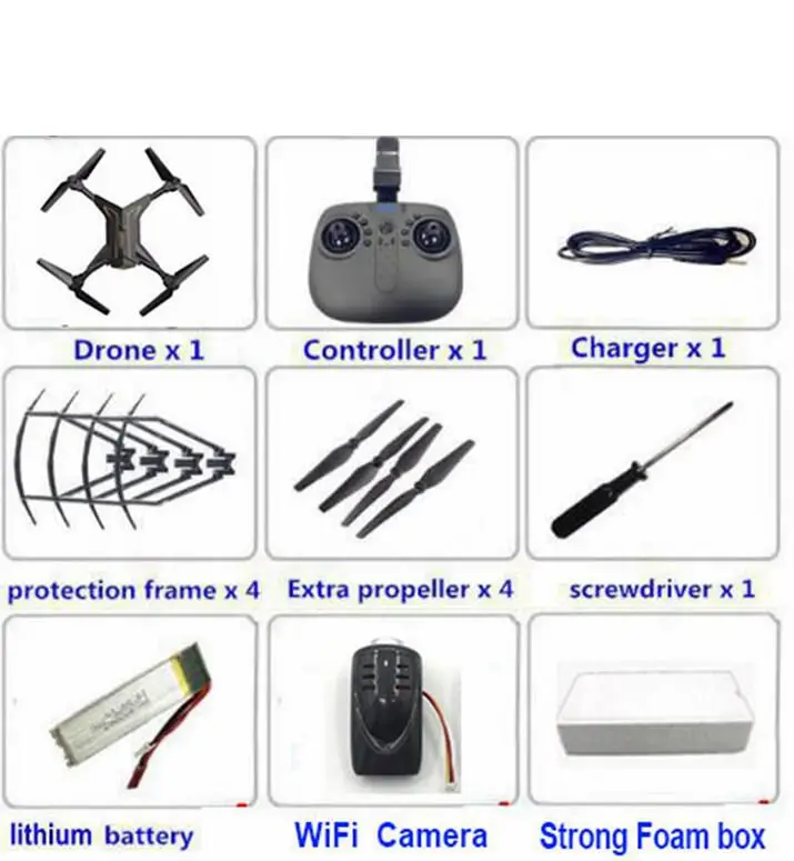 MJD ky601 100% оригинальный RC складной Дрон Quadcopter Вертолет с 1080 P 5mp HD Wi Fi Fpv системы