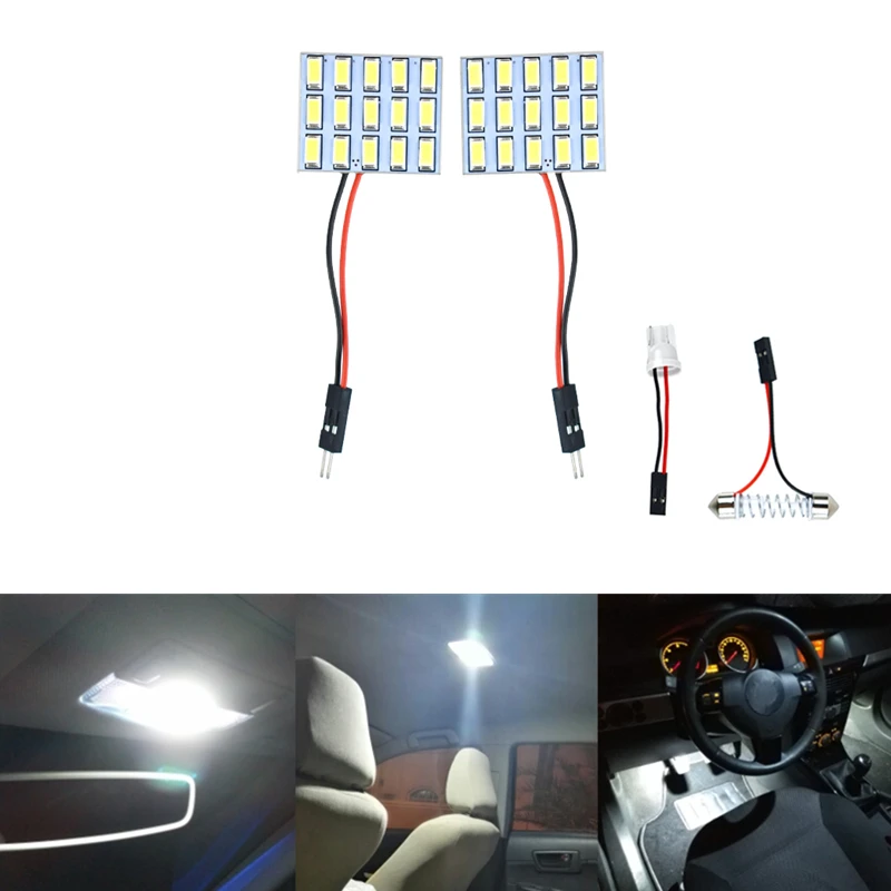 COB 5730 SMD авто внутренняя отделка Festoon BA9S DC T10 W5W лампа для багажника Встраиваемая
