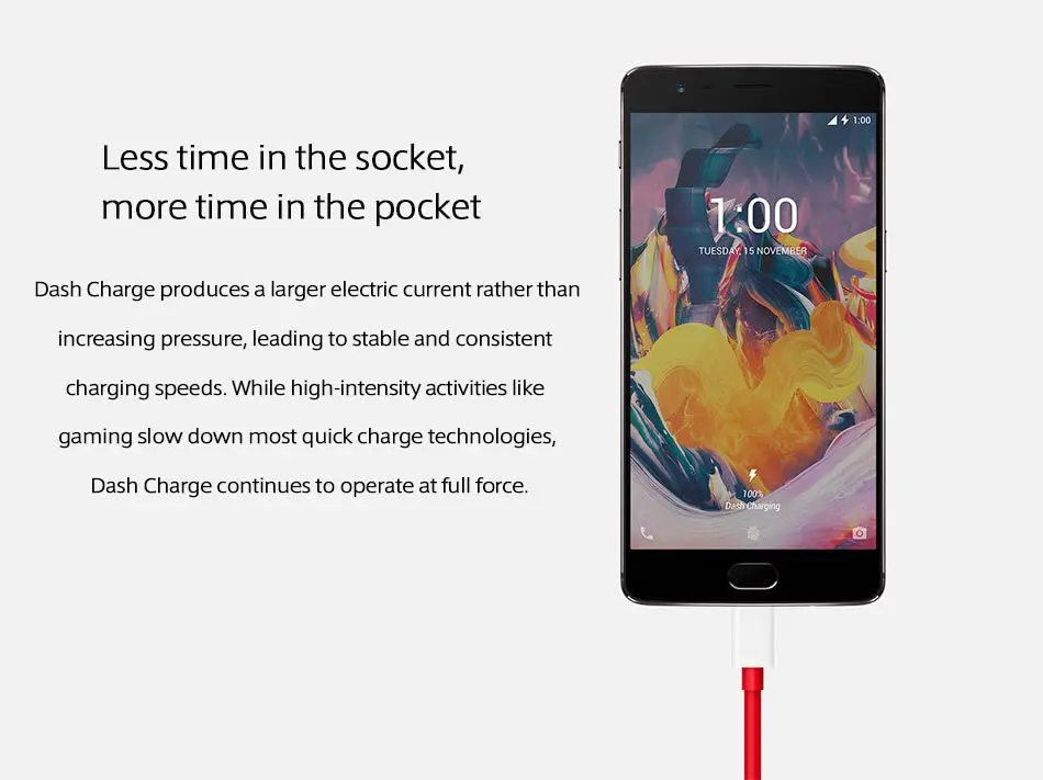 Чехол из ПВХ для OnePlus 3T A3003(версия ЕС), сеть 4G LTE, мобильный телефон, 5," 6 ГБ Оперативная память 64 Гб/128 ГБ Встроенная память Snapdragon 821 NFC Android Dual SIM телефон с ближней бесконтактной связью