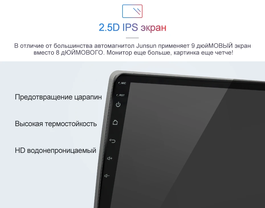 Junsun 2 г+ 32 Android 8,1 4 автомобиля радио мультимедиа видео плеер gps навигации для hyundai Verna din головное устройство нет dvd