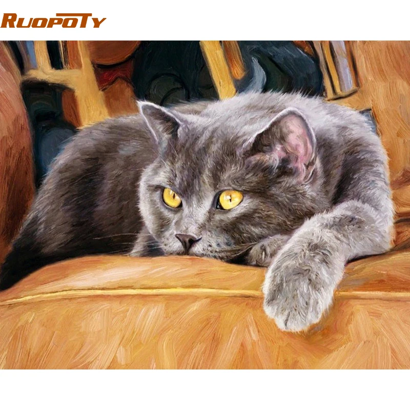 Набор для рисования по номерам RUOPOTY размер 40x50 | Дом и сад