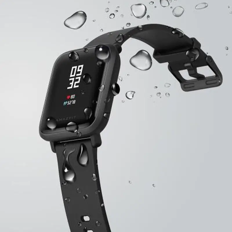 Huami Amazfit Bip Смарт-часы английский/испанский/русский gps, умные часы для Android iOS монитор сердечного ритма Бесплатный подарок ремень